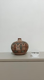 گلدان دکوراتیو رومیزی سفالی طرح سنتی دستساز