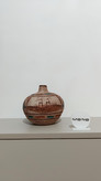 گلدان دکوراتیو رومیزی سفالی طرح سنتی دستساز