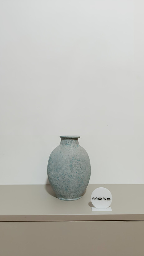 گلدان دکوری پتینه کلاسیک سفالی