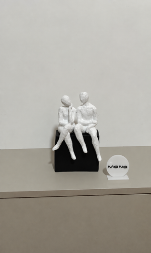 مجسمه دکوری کاپل صخره ای پلی استر
